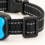 Automatiskt antiskällhalsband med ljud och vibration – detalj material