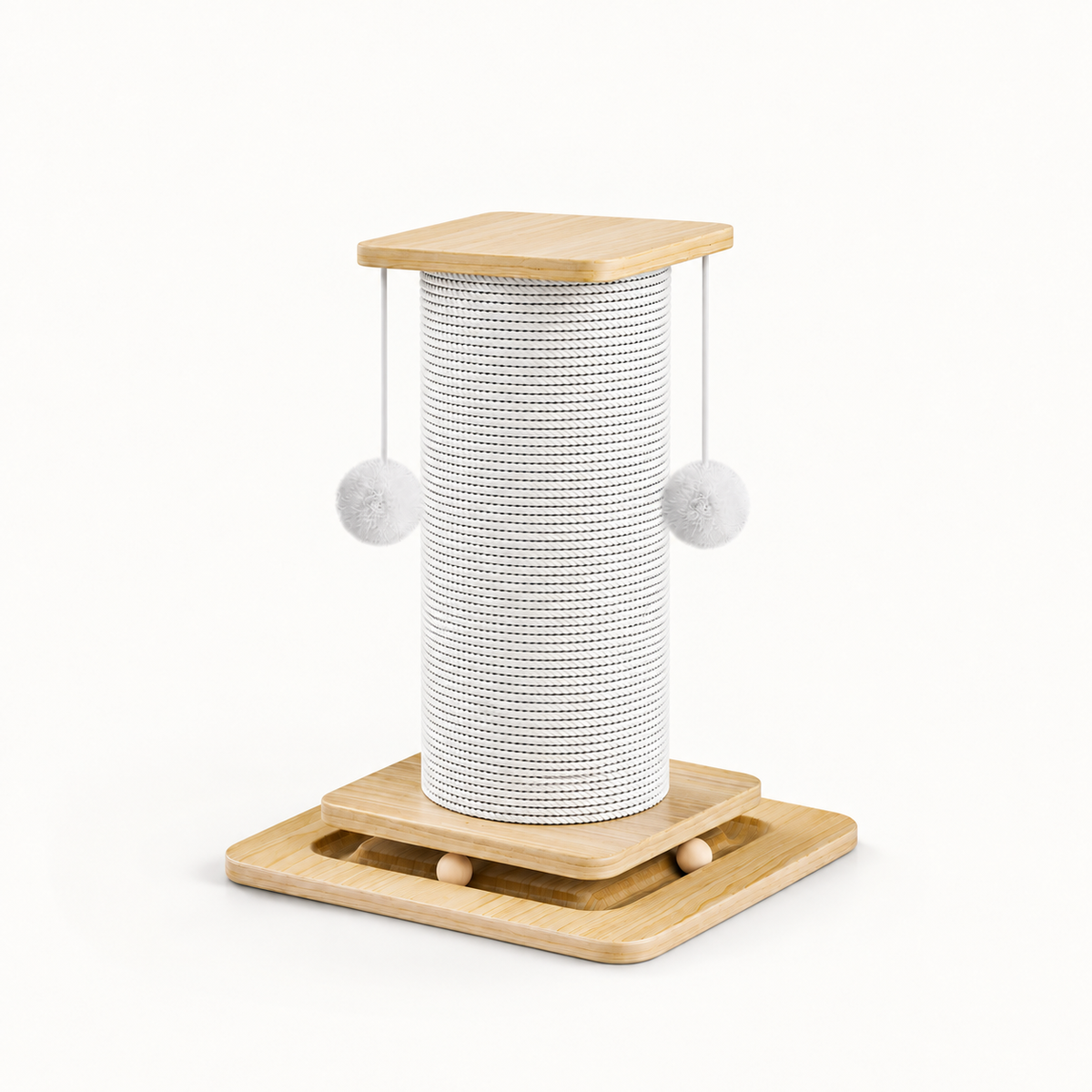 Hög klöspelare med bollbana, 60 cm